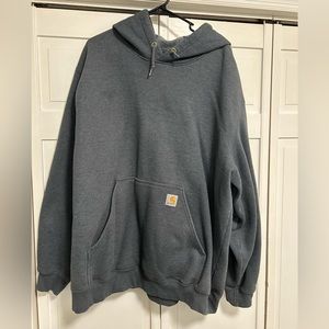 Carhartt Hoodie, Carbon Heather (Gray) size 2XL